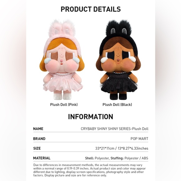 ❌SOLD❌ Crybaby 🖤 Shiny Shiny Black 🖤 - Picture 5 of 5